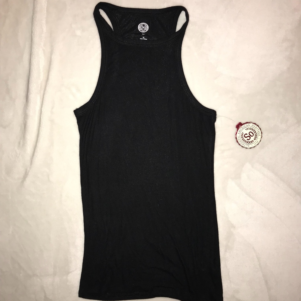 High neck tank top